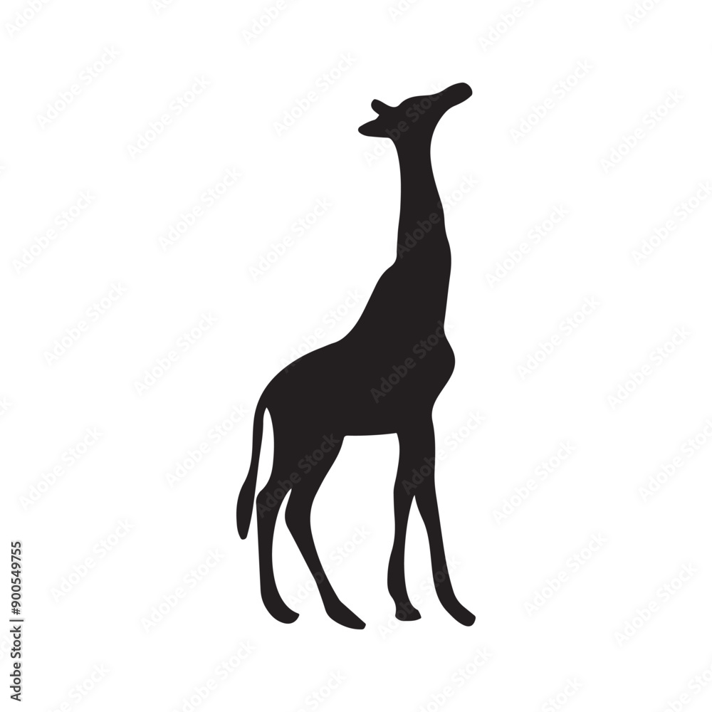 Fototapeta premium Animal vector art Silhouette illustration eps