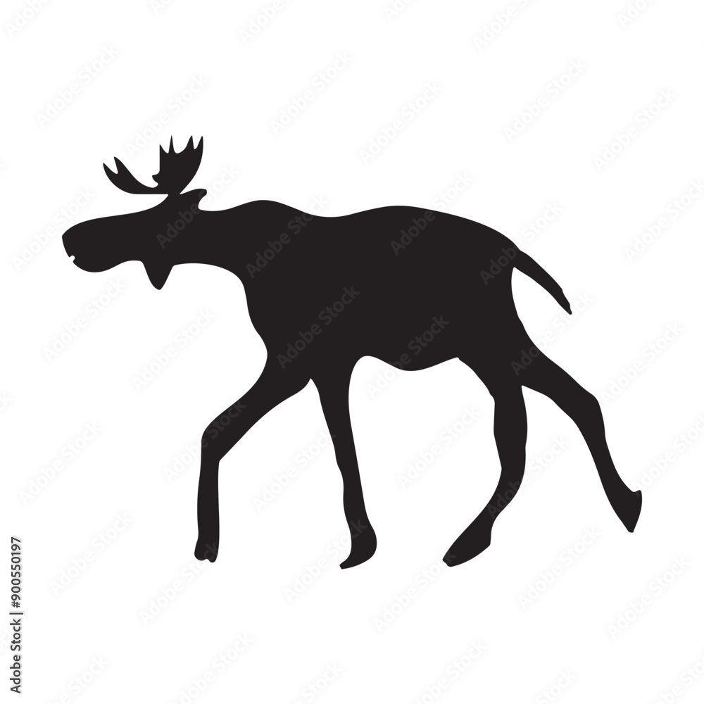 Fototapeta premium Animal vector art Silhouette illustration eps