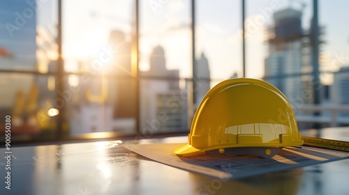 Construction Site Sunset