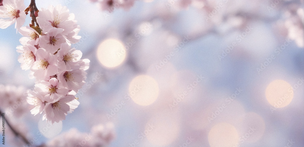 Sakura. Branches with pink flowers on a plain background for publications. Sakura. Branches with pink flowers on a plain background for publications.