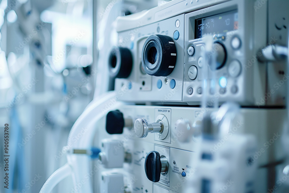 Medical equipment, cardiogram machines and instruments, essential for surgery and patient safety. Medical equipment, cardiogram machines and instruments, essential for surgery and patient safety.