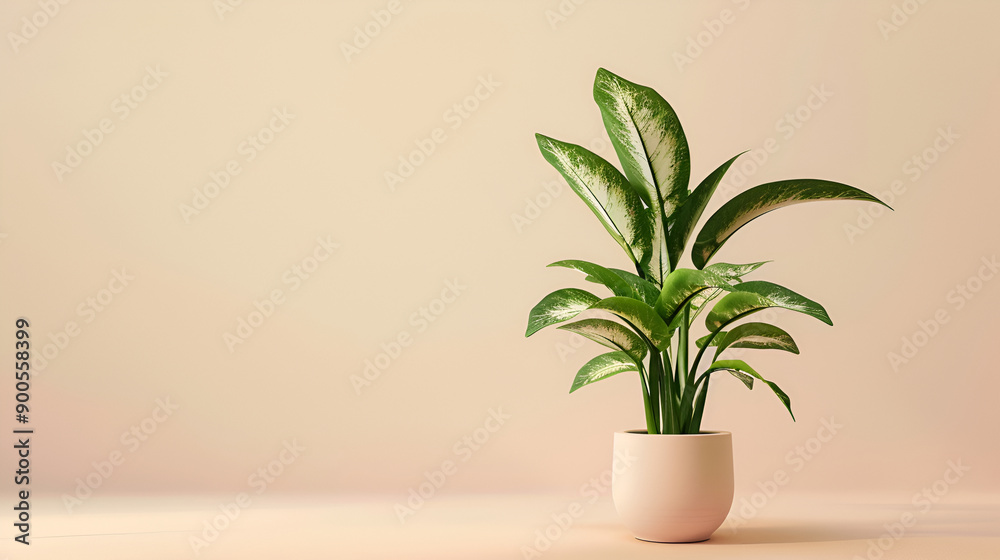 flower in pot isolated on white background ,Minimalistic abstract gentle light beige background for product presentation with light and intricate shadow from the window and vegetation on wall flower in pot isolated on white background ,Minimalistic abstract gentle light beige background for product presentation with light and intricate shadow from the window and vegetation on wall