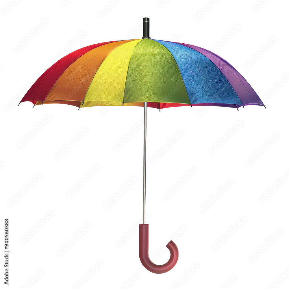 A vibrant rainbow umbrella showcasing bright colors, perfect for adding a cheerful touch on rainy days or creative designs. A vibrant rainbow umbrella showcasing bright colors, perfect for adding a cheerful touch on rainy days or creative designs.