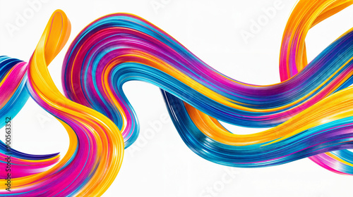  Brush brushstroke color ribbon paint stroke