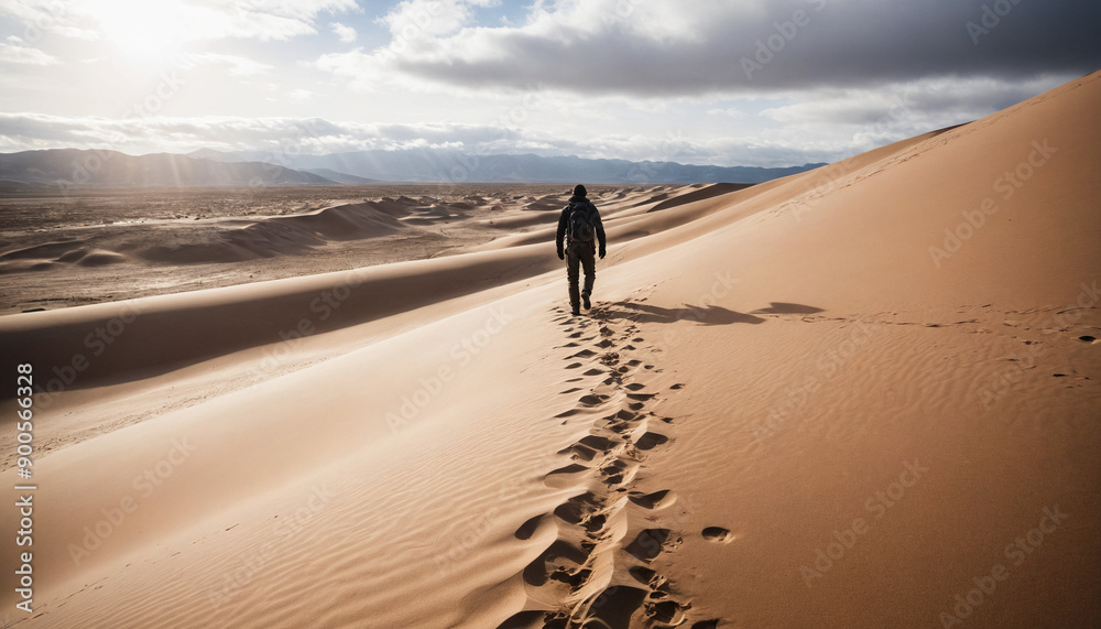 Sand Dunes Secrets in Rainy Winter: The Explorer's Globetrot Immersed in Landslide Sand Dunes Secrets in Rainy Winter: The Explorer's Globetrot Immersed in Landslide