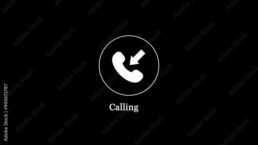 Animation of Incoming Call Icon. Call Answer. Phone Dial Symbol. Phone interface icon animation. Telephone icon animation on background. Ringing phone icon Ideas for Talking to Support concept. Animation of Incoming Call Icon. Call Answer. Phone Dial Symbol. Phone interface icon animation. Telephone icon animation on background. Ringing phone icon Ideas for Talking to Support concept.
