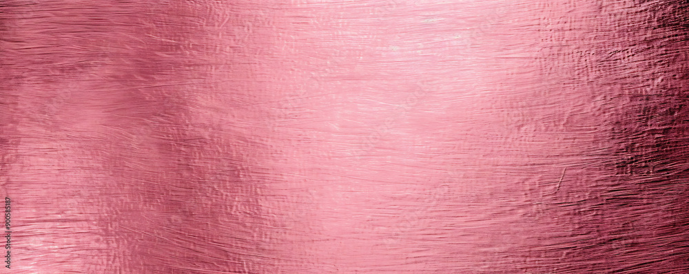 Fototapeta premium Brushed Pink Metal Textured Plate