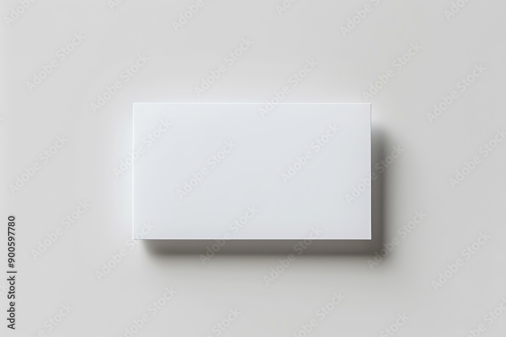white paper card on an isolated background. Blank sticker, sheet, label, clothe tag, banner card. AI generated white paper card on an isolated background. Blank sticker, sheet, label, clothe tag, banner card. AI generated