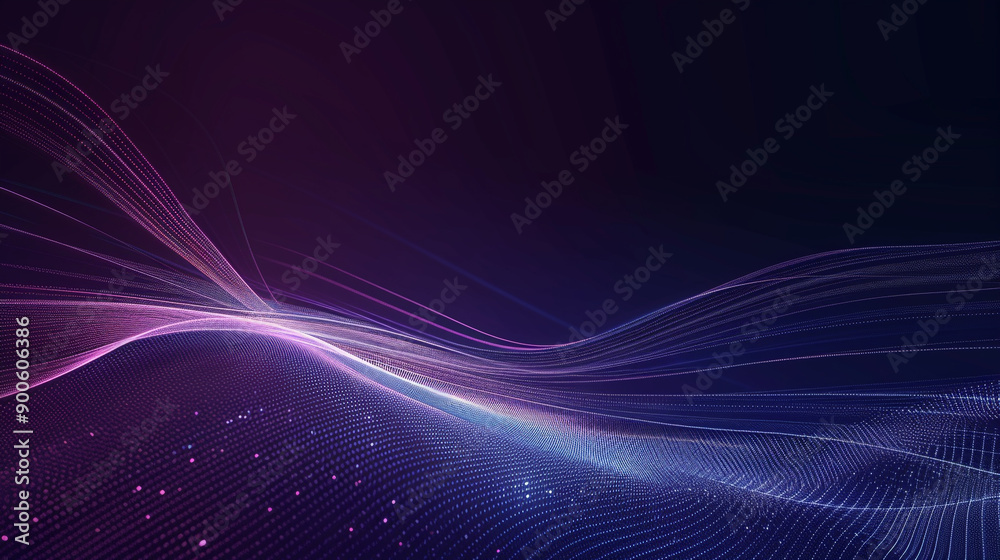 A simple purple arc with a blue line in the background, in a bright rim style, wavy and moving. A simple purple arc with a blue line in the background, in a bright rim style, wavy and moving.