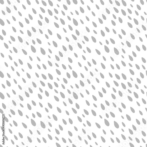 Seamless vector repeat pattern with abstract light gray brush marks on white. Simple versatile backdrop for baby boy, gender neutral kids, cosmetic packaging, storage and more.