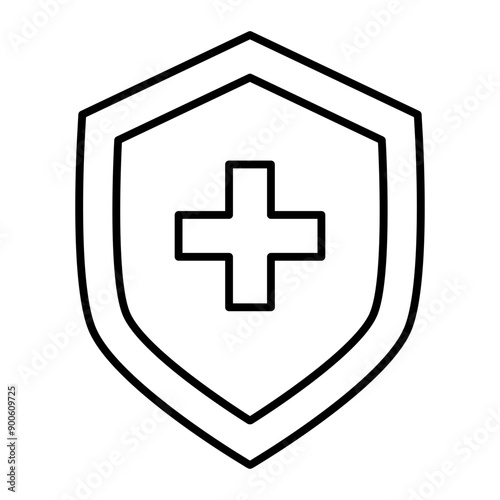 Safety icon. outline icon