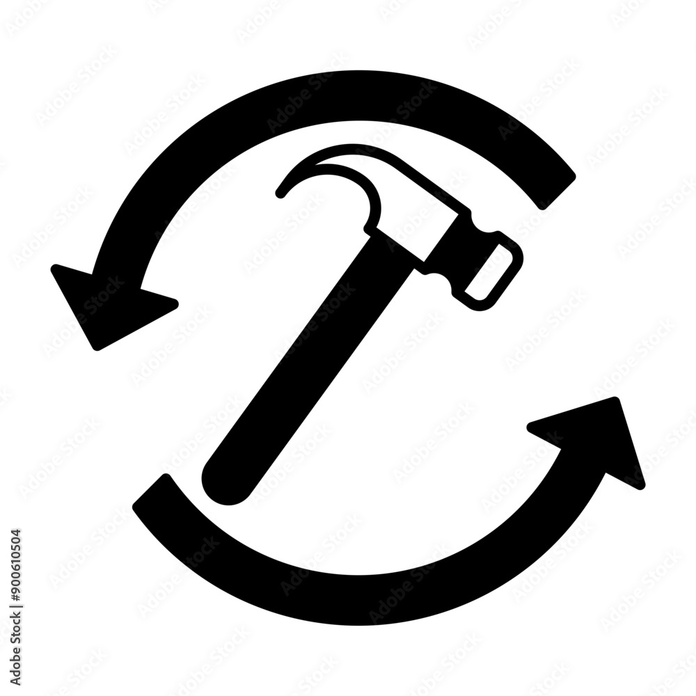 early recovery icon. black fill icon early recovery icon. black fill icon