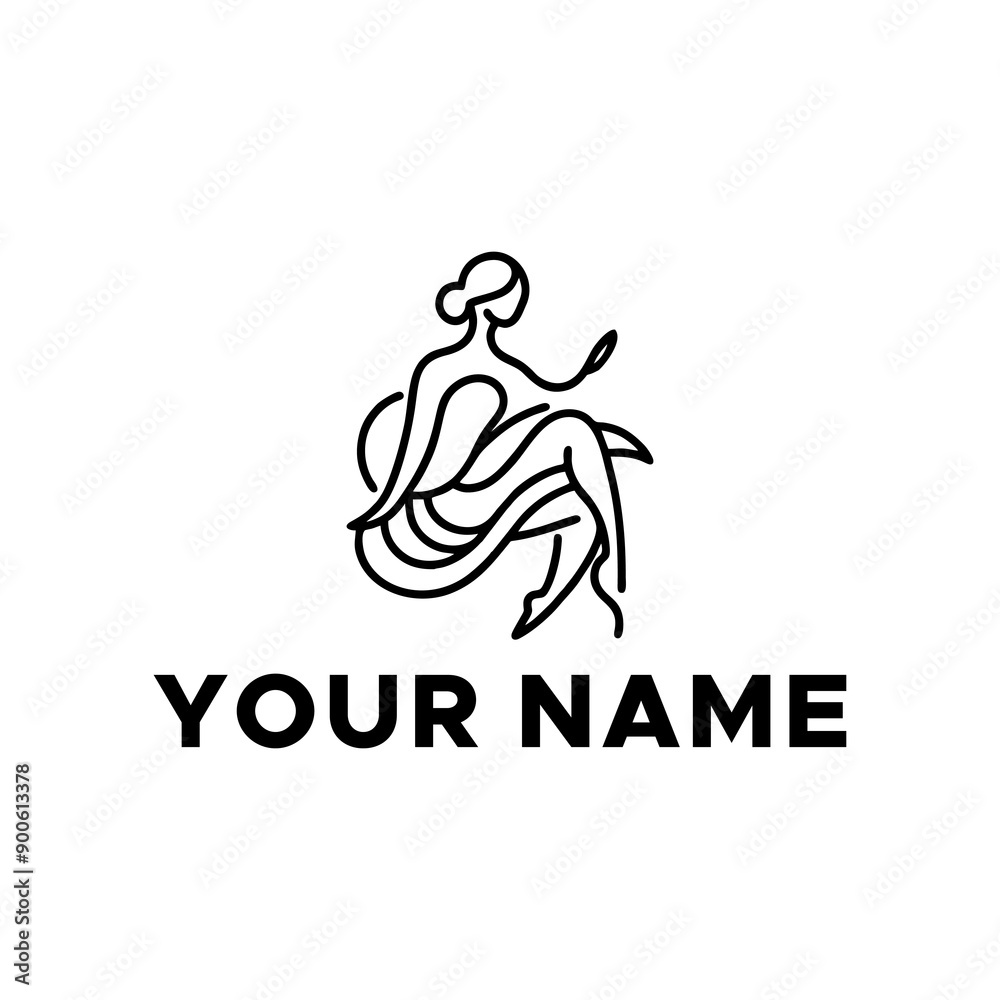 vector line of a woman-1... vector line of a woman-1...