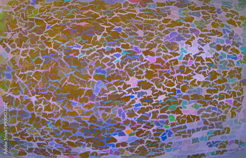 fragment of melon pattern as background for artists