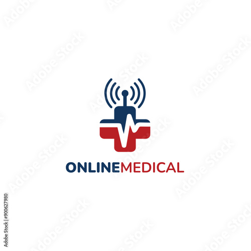 Online Medical Logo