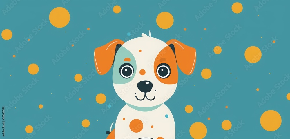 International Dog Day sale up to 40%, cartoon dog shape, paw prints pattern. dog day banner with a cute cartoon blue puppy inside a white bone International Dog Day sale up to 40%, cartoon dog shape, paw prints pattern. dog day banner with a cute cartoon blue puppy inside a white bone