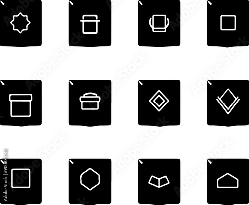 Silhouette Box Set Various Box Shapes Collection