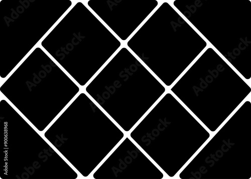 Black and white empty photo  collage grid business, family photo album template vector illustrator.