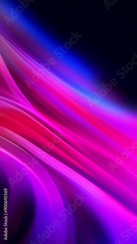 abstract futuristic background with pink, purple and blue glowing neon moving high speed wave lines lights. Data transfer concept Fantastic wallpaper, Generative ai