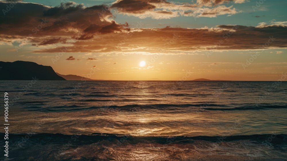 Fototapeta premium Peaceful Seaside Morning/Evening