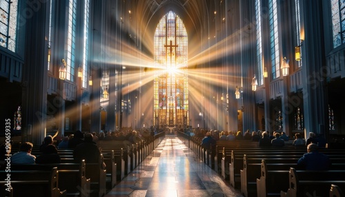 Religion Christianity Christianity is a monotheistic religion centered around the life, teachings, death, and resurrection of Jesus Christ, whom Christians believe to be the Son of God. photo