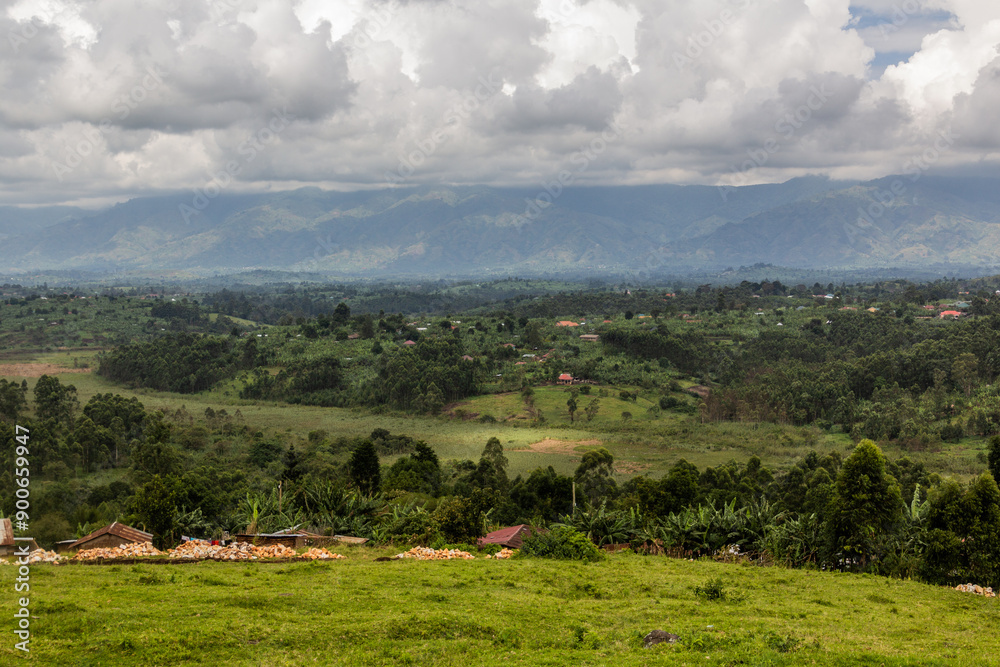 Landscape near Fort Portal, Uganda Landscape near Fort Portal, Uganda