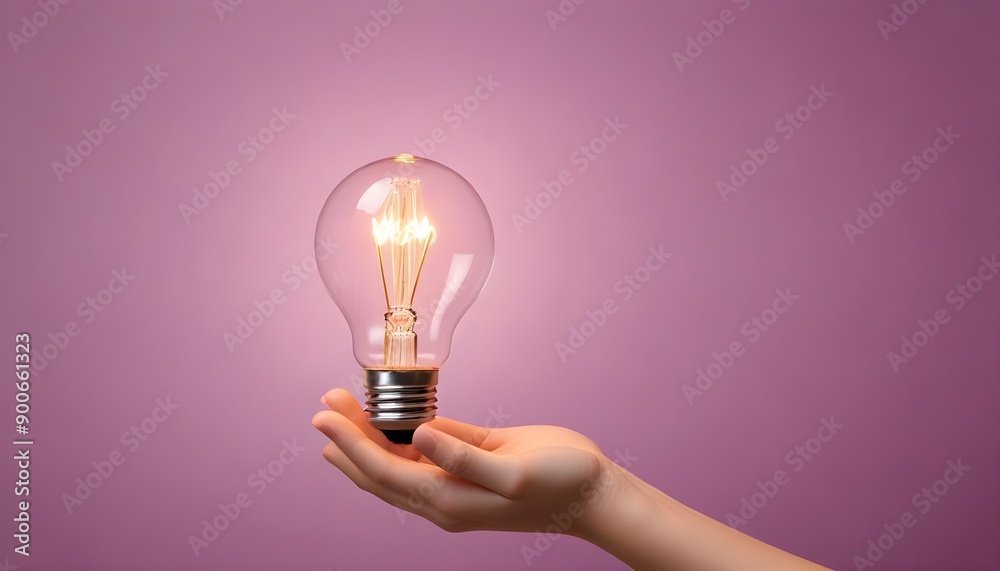 PNG Hands holding various light bulbs set PNG Hands holding various light bulbs set