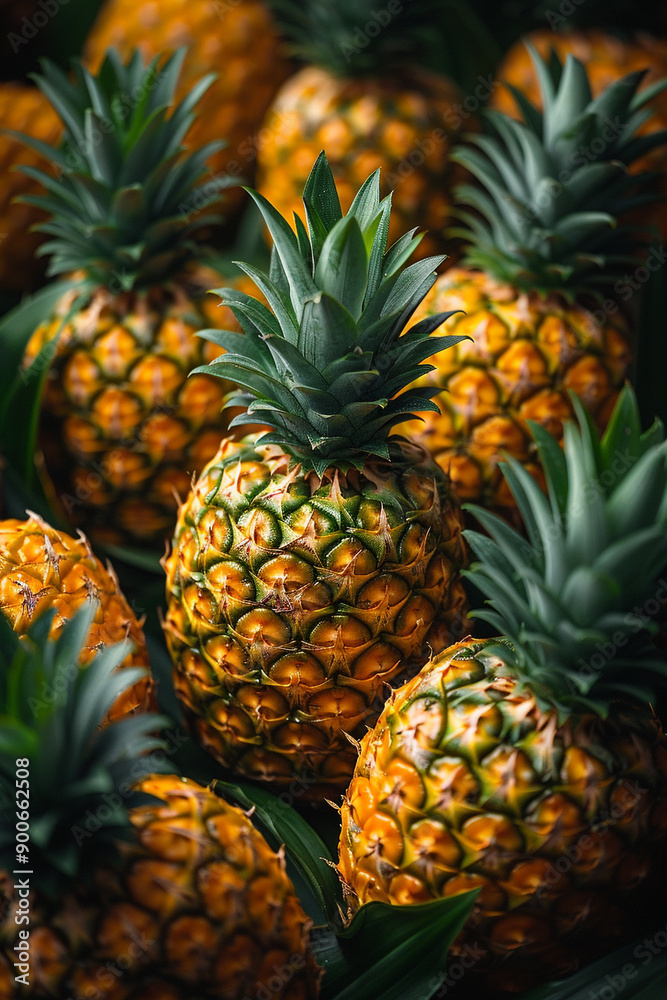 Pineapple on a clean background Pineapple on a clean background