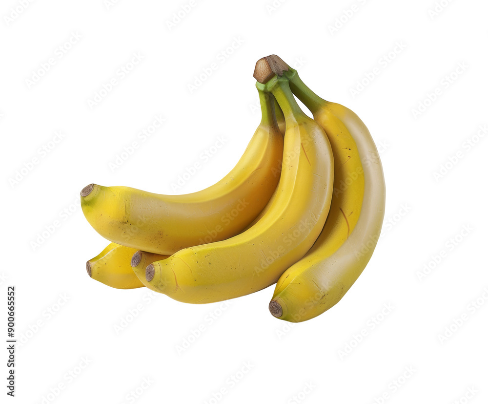 Bunch of bananas on white background Bunch of bananas on white background