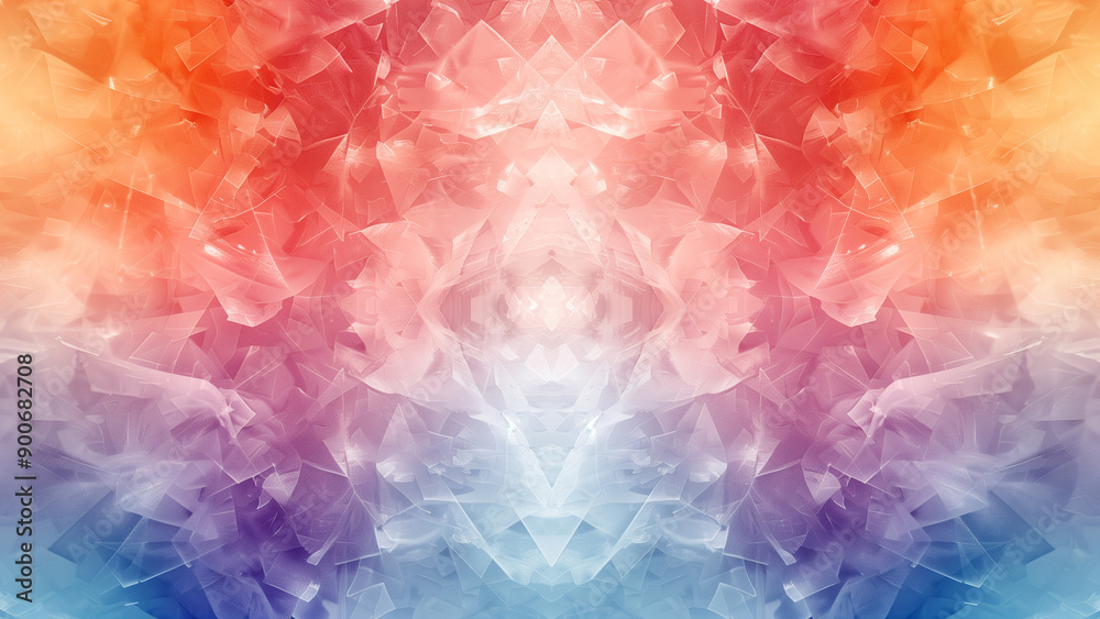 Fototapeta premium Elegant abstract art featuring a fragmented background