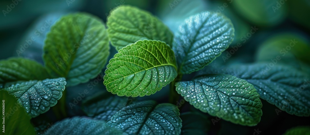 macro photo of natural tree and plant leaves, close up macro photo of natural tree and plant leaves, close up