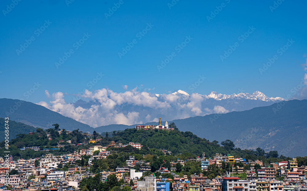 Landscape view of Mountian hill in Nepal. Landscape view of Mountian hill in Nepal.
