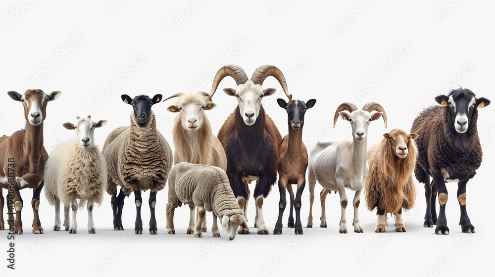 group of animals including goats, sheep, camels group of animals including goats, sheep, camels