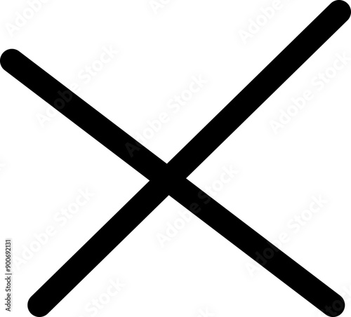 Cross X Mark
