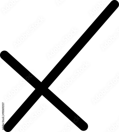 Cross X Mark