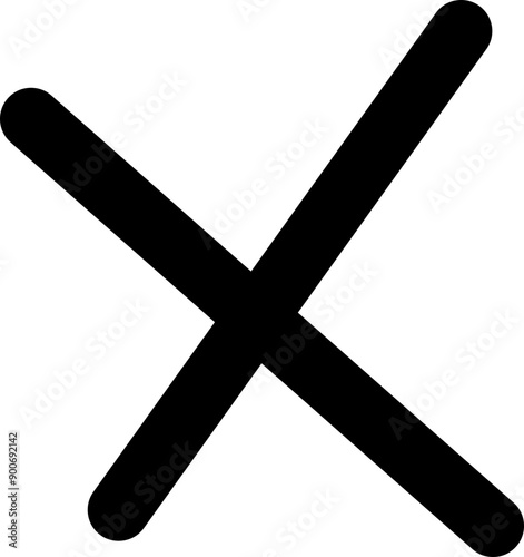 Cross X Mark