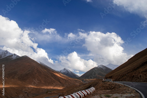 Colorful Mountains of Leh Ladakh photo