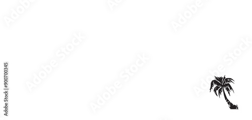 Tree Silhouette Vector Illustration – Nature Tree Graphic Design