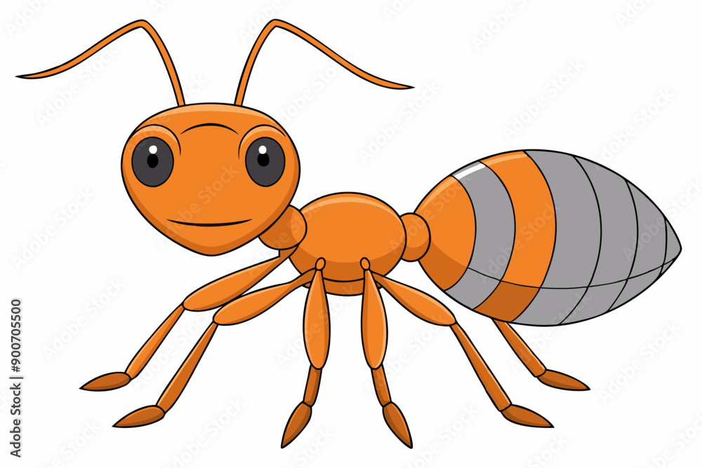 Ant Vector Illustrations Linocut, Kawaii, Cartoon, Clipart, Line Art Designs Ant Vector Illustrations Linocut, Kawaii, Cartoon, Clipart, Line Art Designs