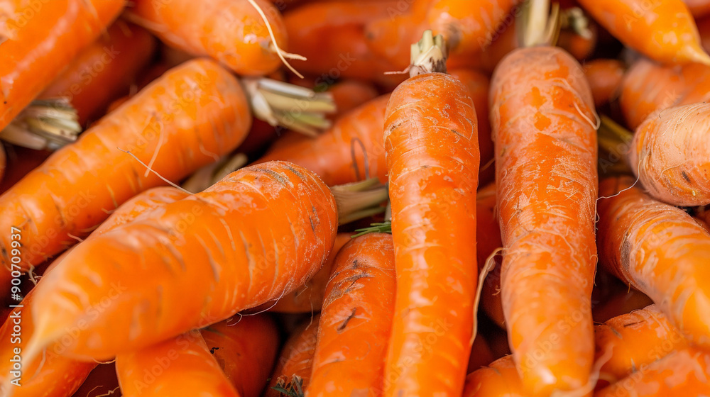 tasty ripe juicy carrots background closeup tasty ripe juicy carrots background closeup