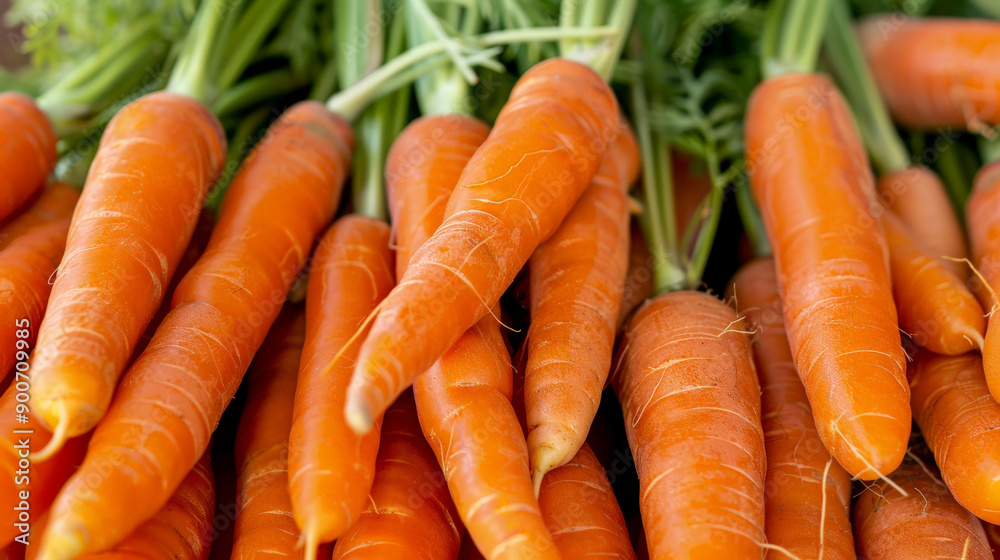 tasty ripe juicy carrots background closeup tasty ripe juicy carrots background closeup