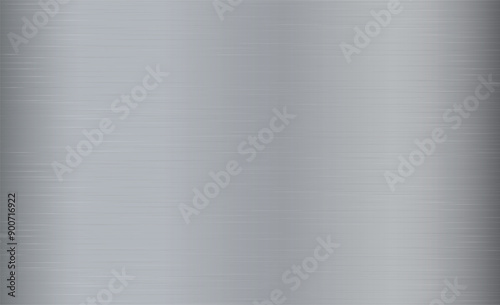 Panoramic background Brushed metal texture. Steel background. Vector illustration: silver steel metal texture vector illustration
