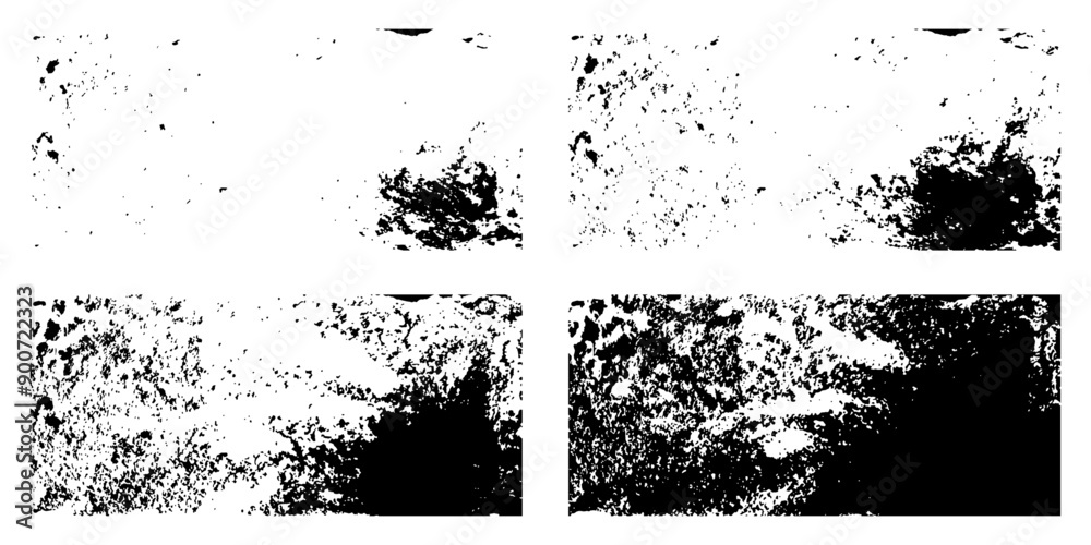 Comprehensive Collection of Abstract Black Dust, Dirty Grunge, and Distressed Texture Stains. Comprehensive Collection of Abstract Black Dust, Dirty Grunge, and Distressed Texture Stains.