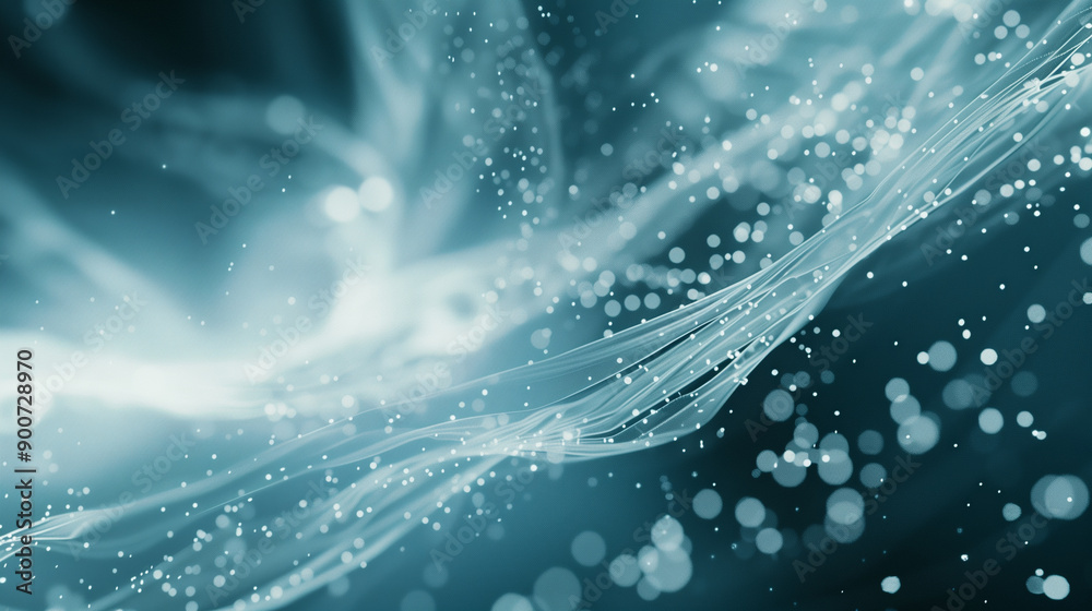 abstract blue background with undulating waves, futuristic data stream abstract blue background with undulating waves, futuristic data stream