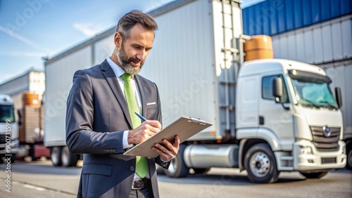 Wallpaper Mural Efficient Cargo Transportation Manager - Detailed Approach Torontodigital.ca