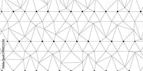 Abstract elegant background black line texture. Abstract black geometric overlapping hexagon pattern abstract futuristic background design. data concept, poster, flyer, wallpaper vector illustration