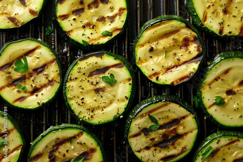 Photo of grilled zucchini slices 2