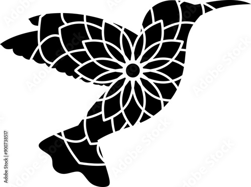 Hummingbird Vector Graphic