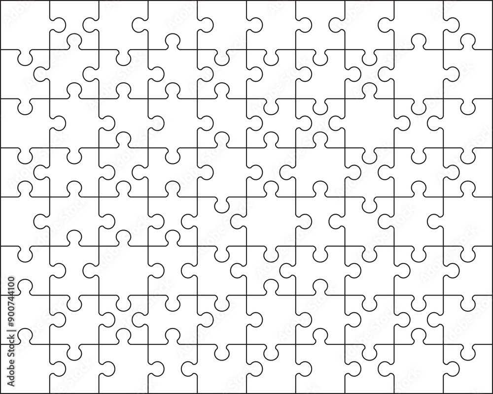 SVG Big Puzzle, Separate pieces SVG Big Puzzle, Separate pieces