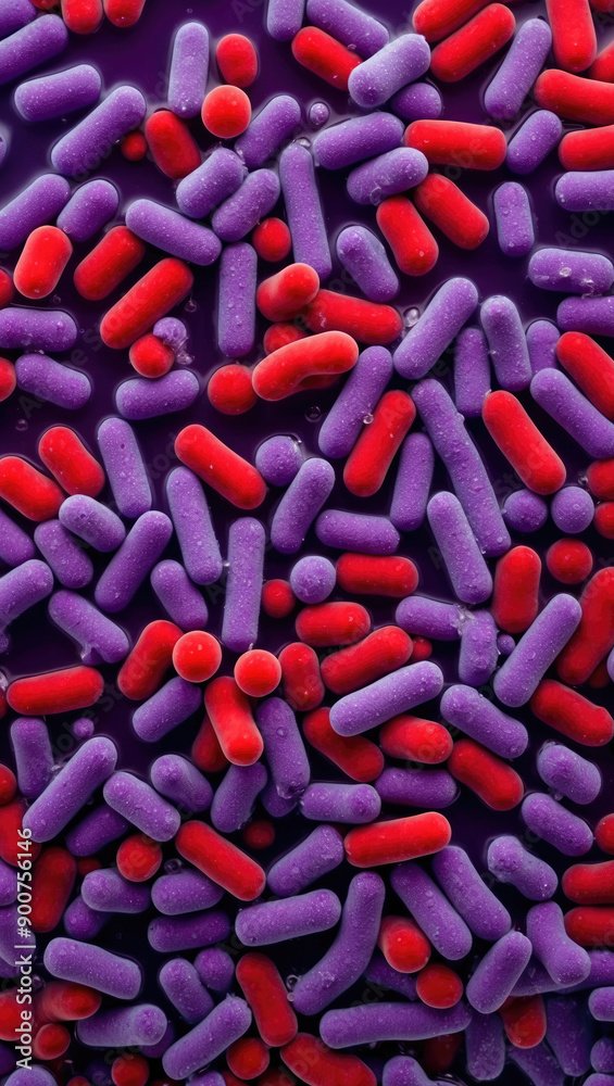 close up background of a mass of colorful cylindrical bacteria floating in a biological liquid to be used as a mobile phone display close up background of a mass of colorful cylindrical bacteria floating in a biological liquid to be used as a mobile phone display